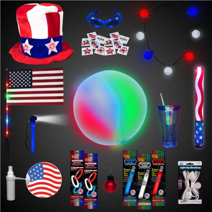 Boys 4th of July Overnight Camper Kit (Per Kit)