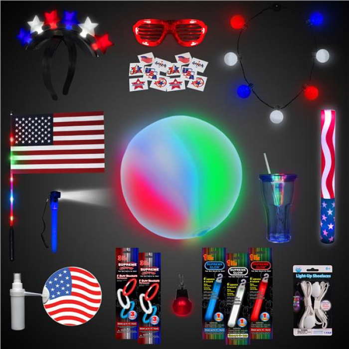 Kids 4th of July Overnight Camper Kit (Per Kit)