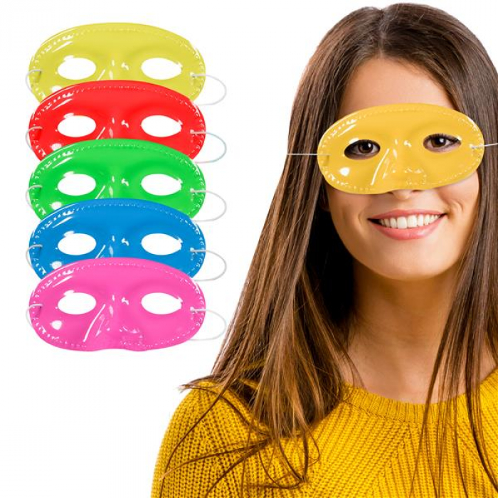 Colorful Half Masks (Per 12 pack)