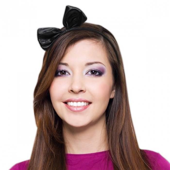 Black Bow Headband