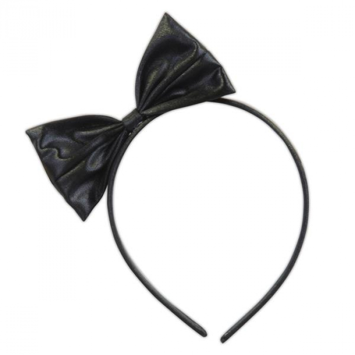 Black Bow Headband