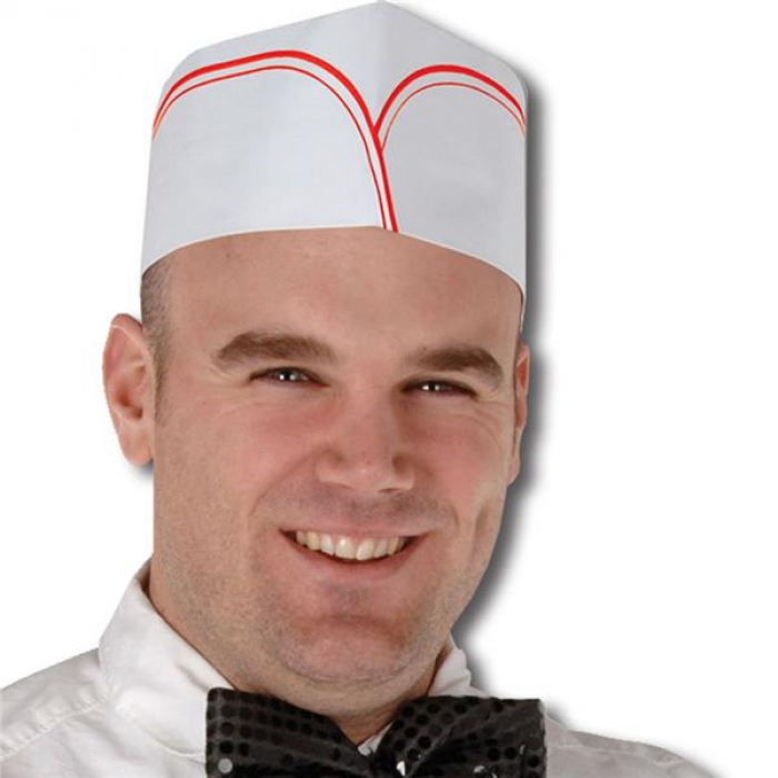 Soda Jerk Hats (Per 4 pack)