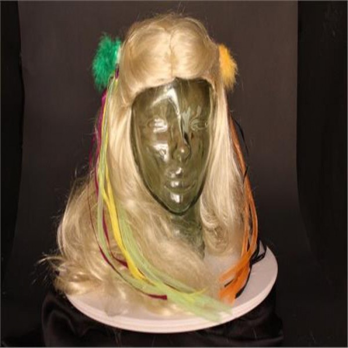 Mardi Gras LED  Ribbon Fascinator