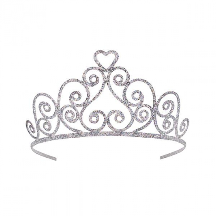 Glitter Heart Tiara