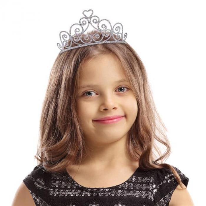 Glitter Heart Tiara