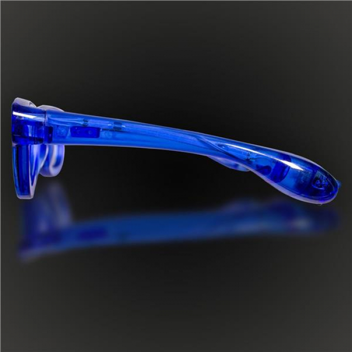Blue LED Retro Sunglasses