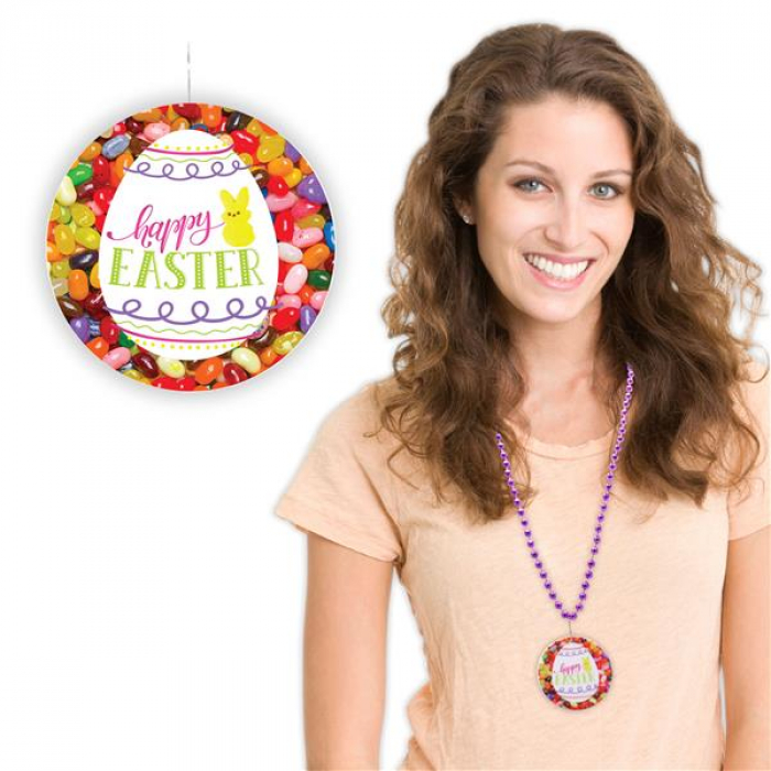 Easter Egg Necklaces (Per 12 pack)