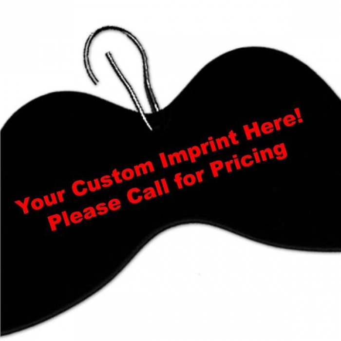 Black Mustache Medallion (Per Piece)