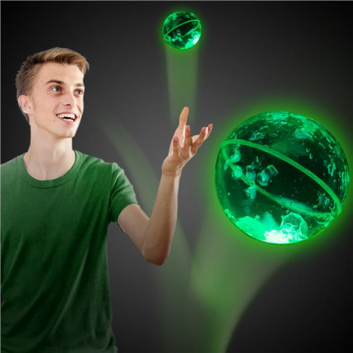Green Glow Bounce Ball (Per ball)