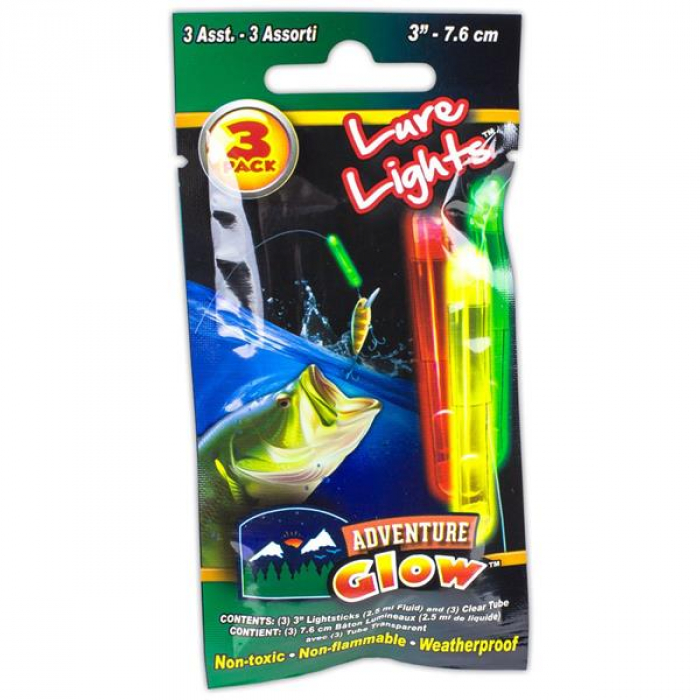 Glow Fishing Lure Lights (Per 3 pack)