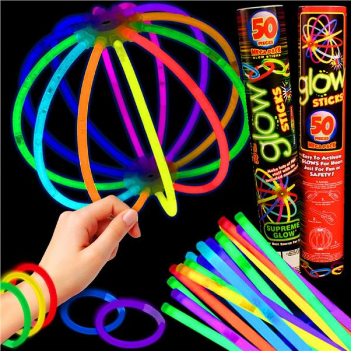Super Bright Glow Bracelets (Per 50 pack)