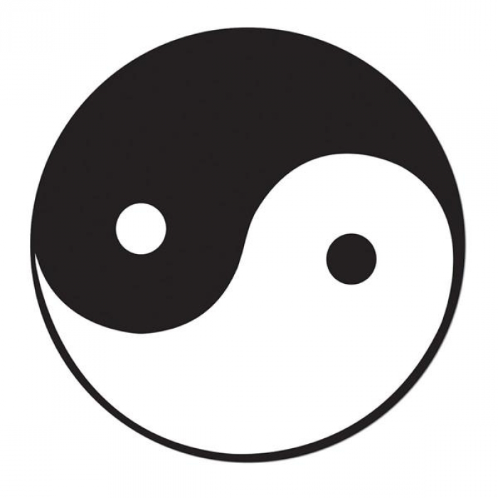 Yin Yang Cutout