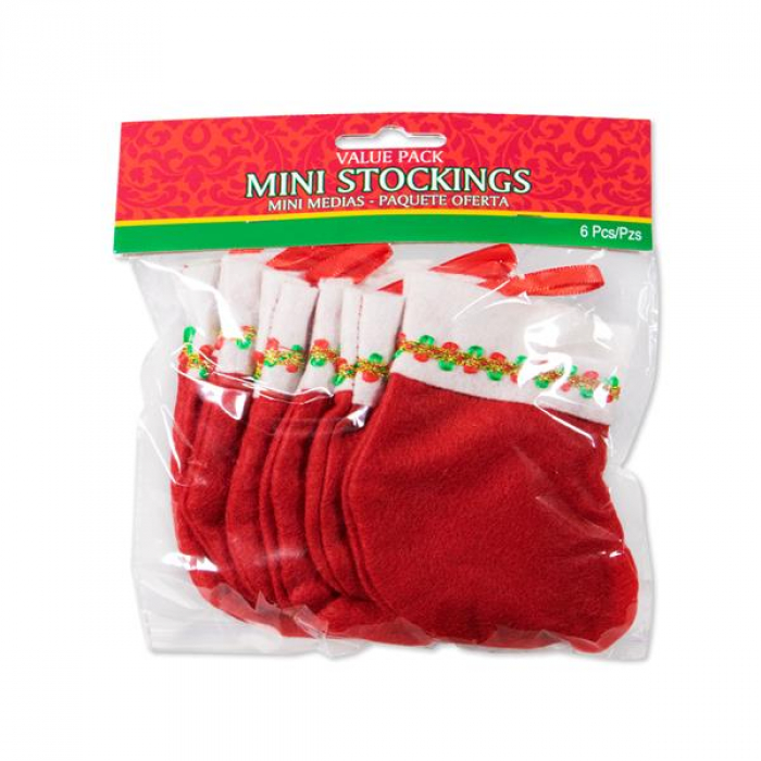 Christmas Stockings (Per 6 pack)