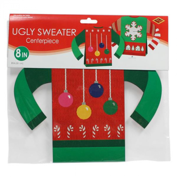 Ugly Sweater 8" Centerpiece