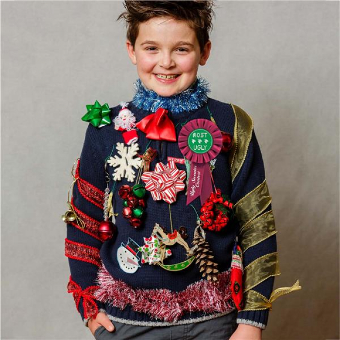 Ugly Sweater Contest Award Ribbon