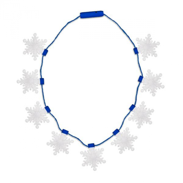 LED Snowflake Necklace