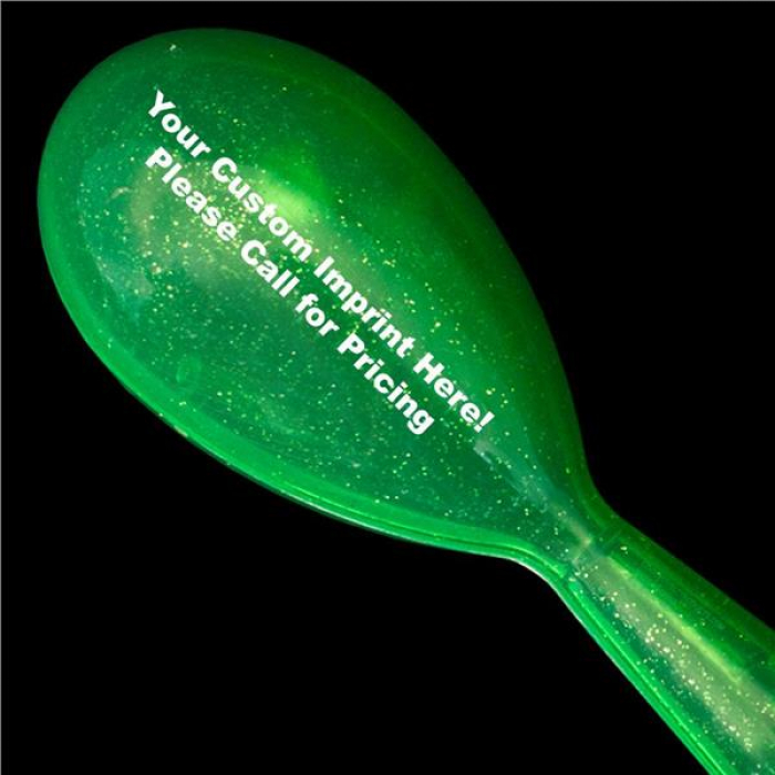 Glitter Plastic Party Maracas (Per 12 pair)