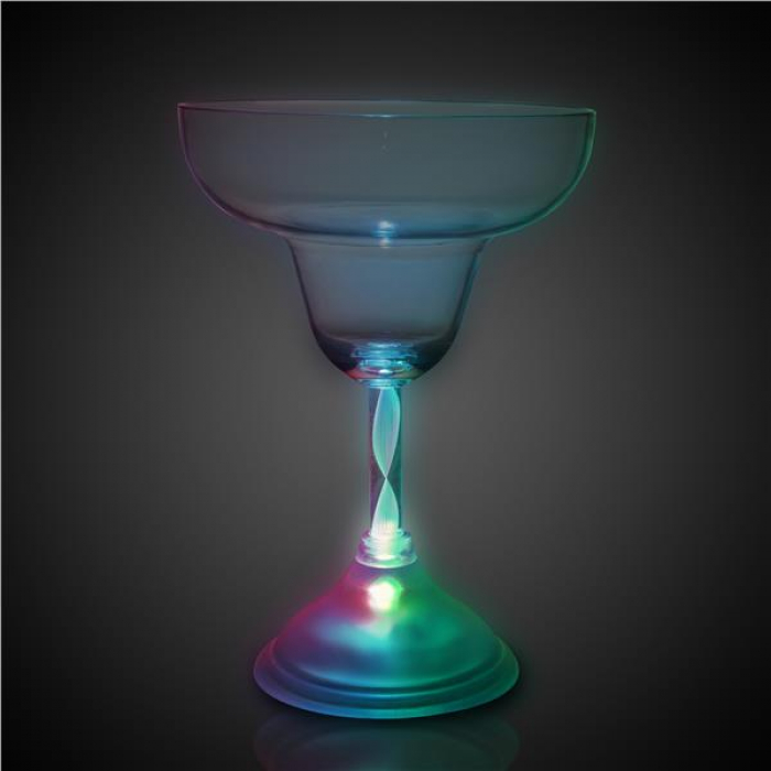 LED 10 oz Margarita Glass