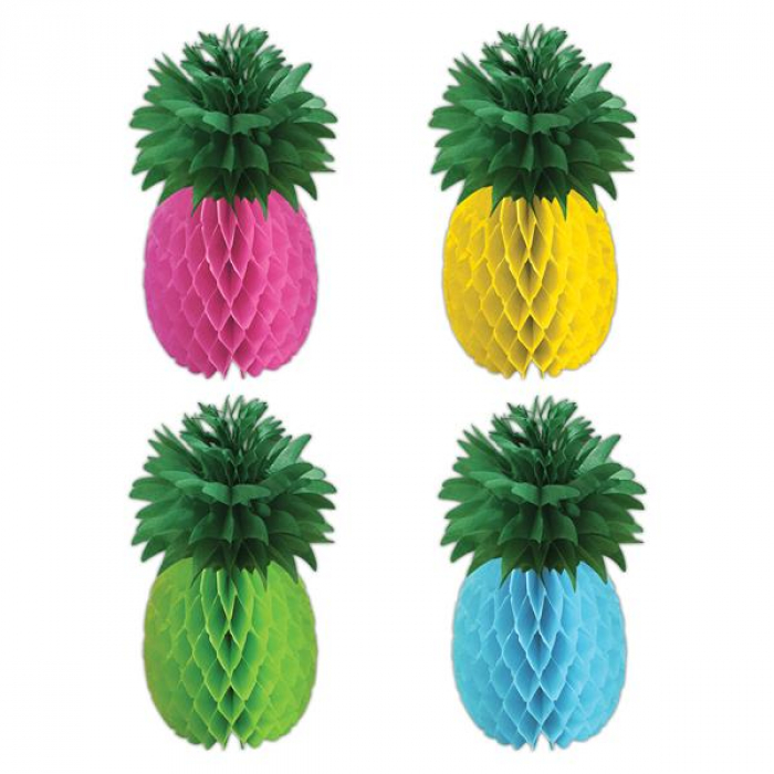 Pineapple 11 1/2"  Centerpieces (Per 4 pack)