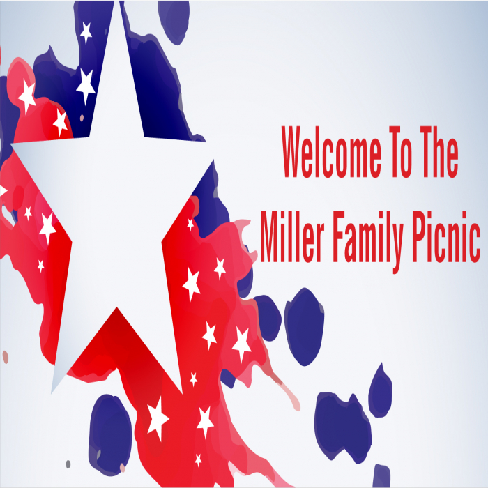 Patriotic Watercolor Custom Banner - 12 x 24