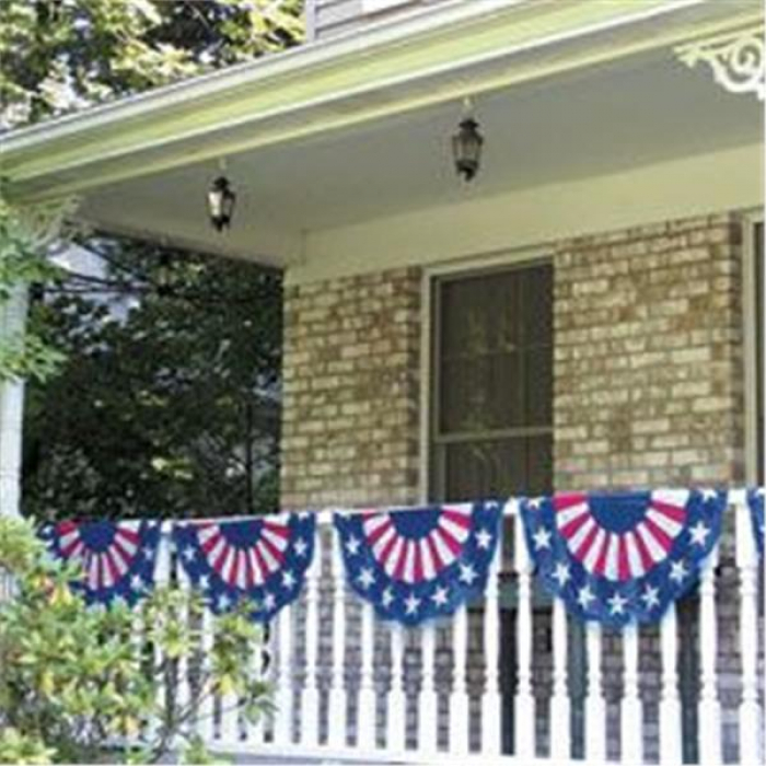 Patriotic 11' Bunting Decoration