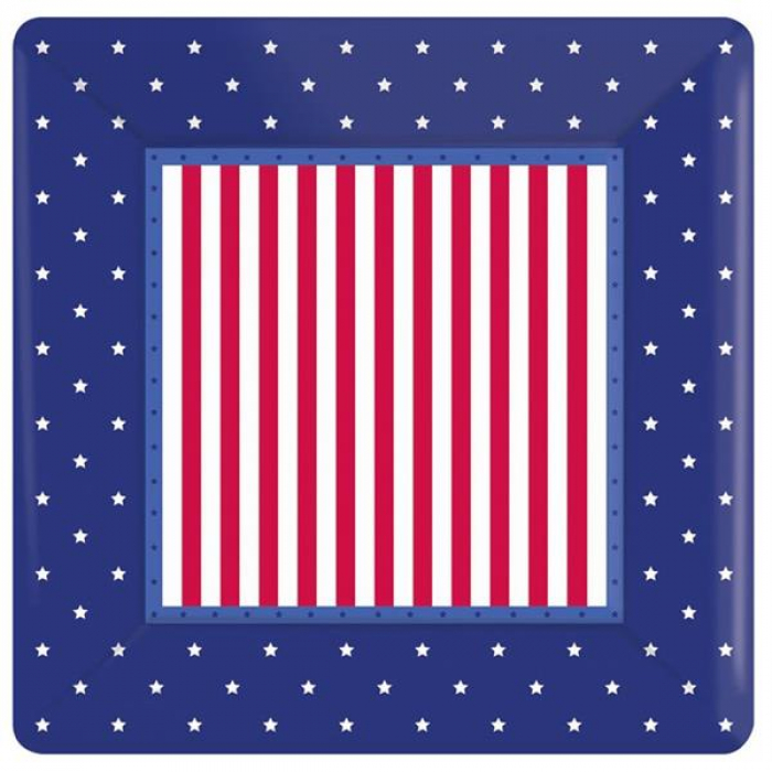 Stars & Stripes 10" Plates