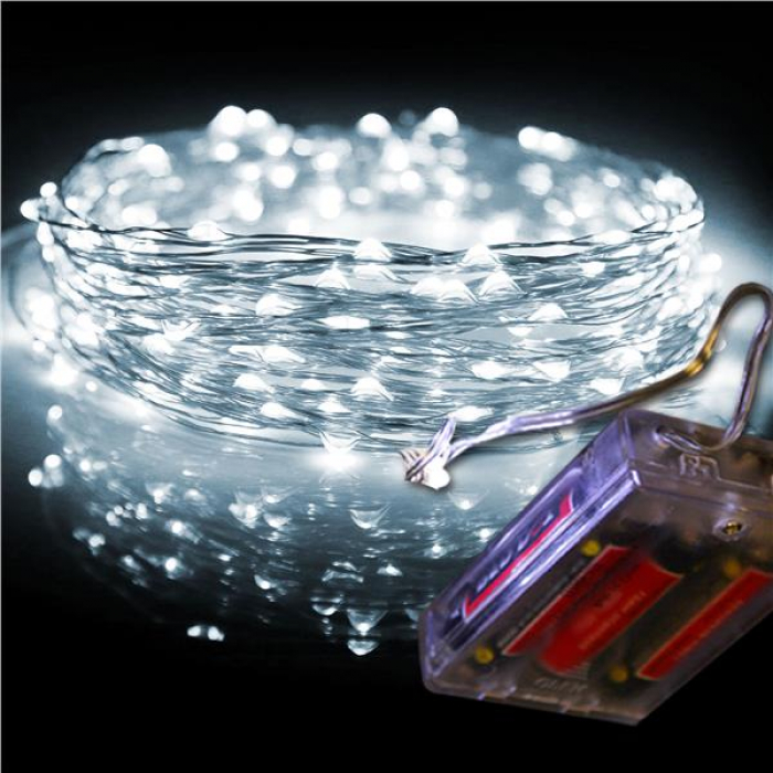 White LED 90"  String Lights