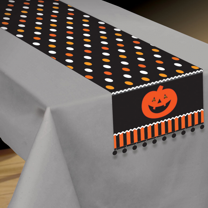 Vintage Halloween Table Runner