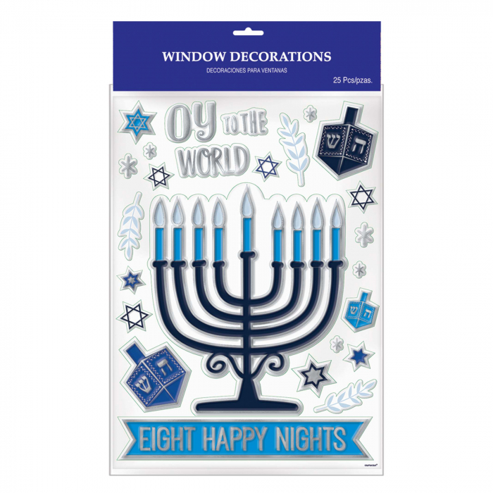 Hanukkah Window Clings
