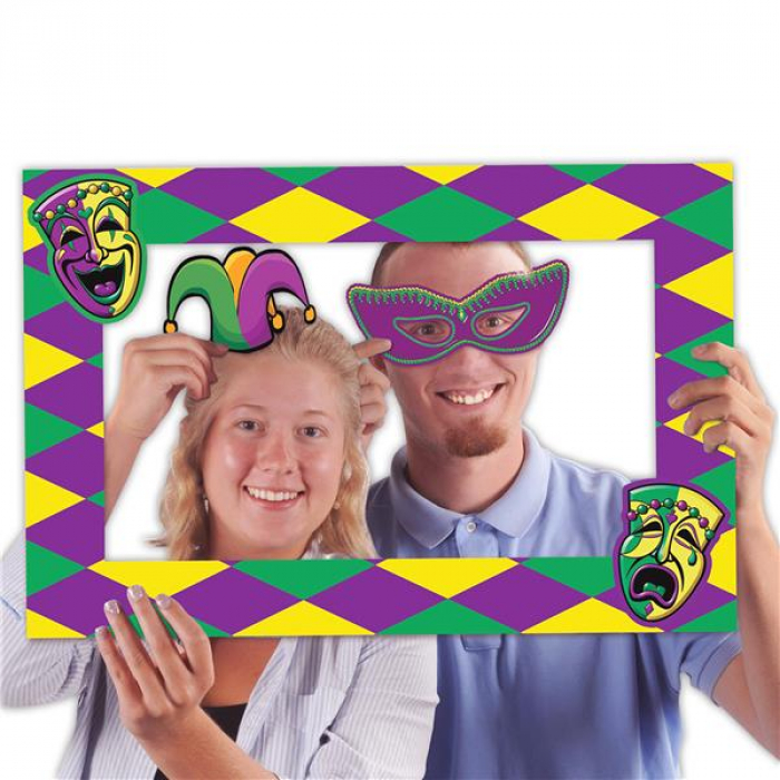 Mardi Gras Photo Frame