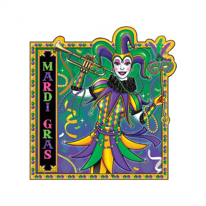Mardi Gras Jumbo Cutouts