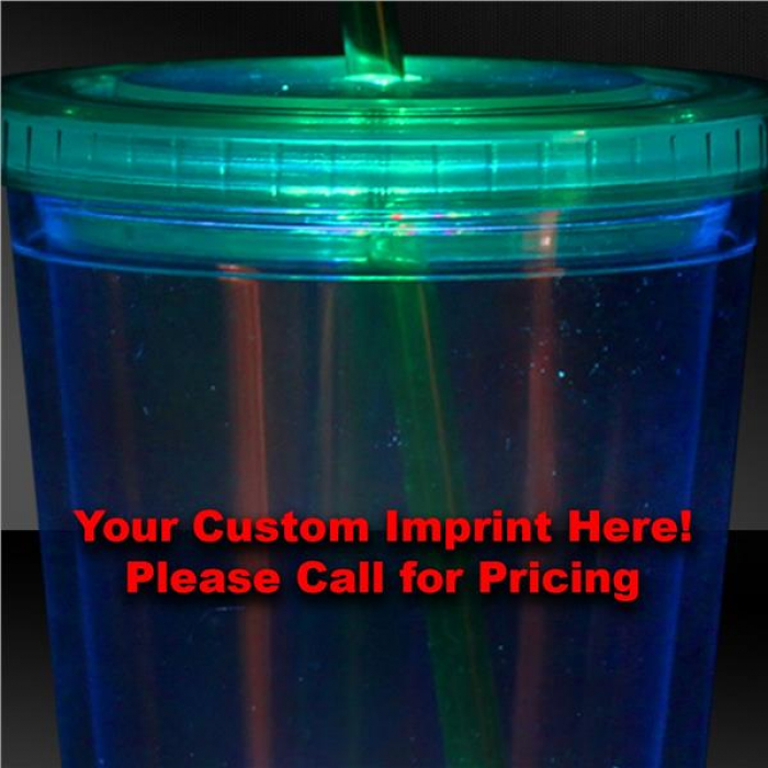 LED Double Wall 16 oz Cup
