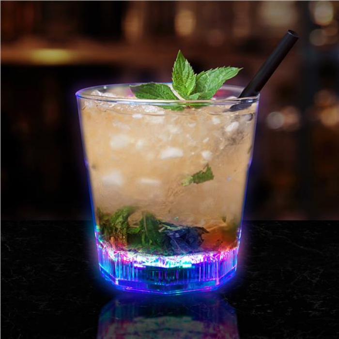 LED Rocks Glass