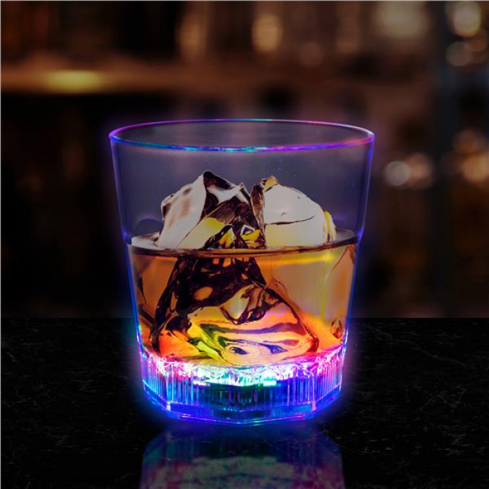 LED Rocks Glass