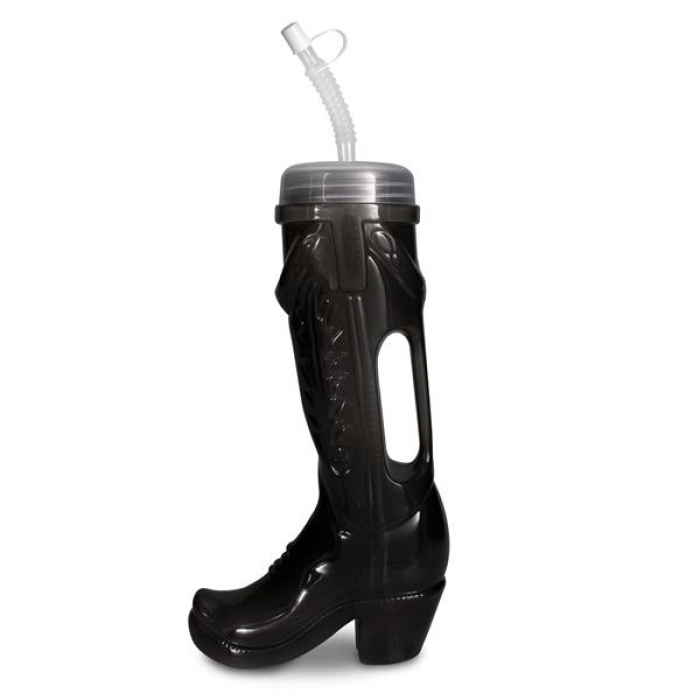 Black Boot 32 oz Yard Glass