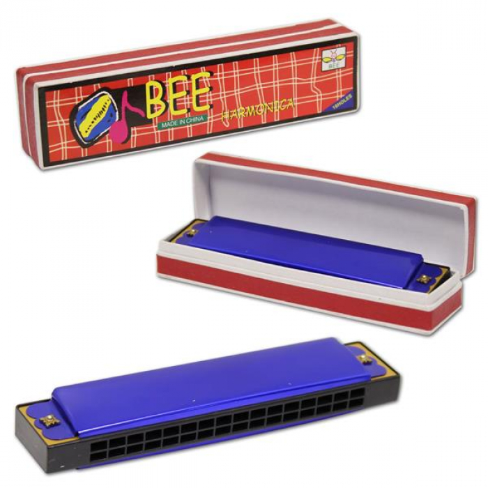 Blue Harmonica