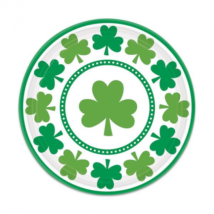 St. Pat's Shamrocks 7" Plates