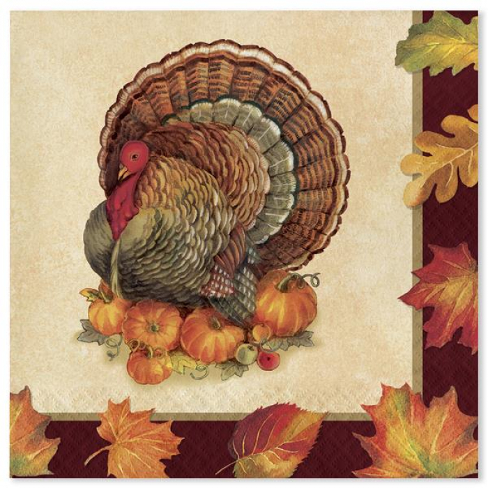Turkey Lunch Napkins
