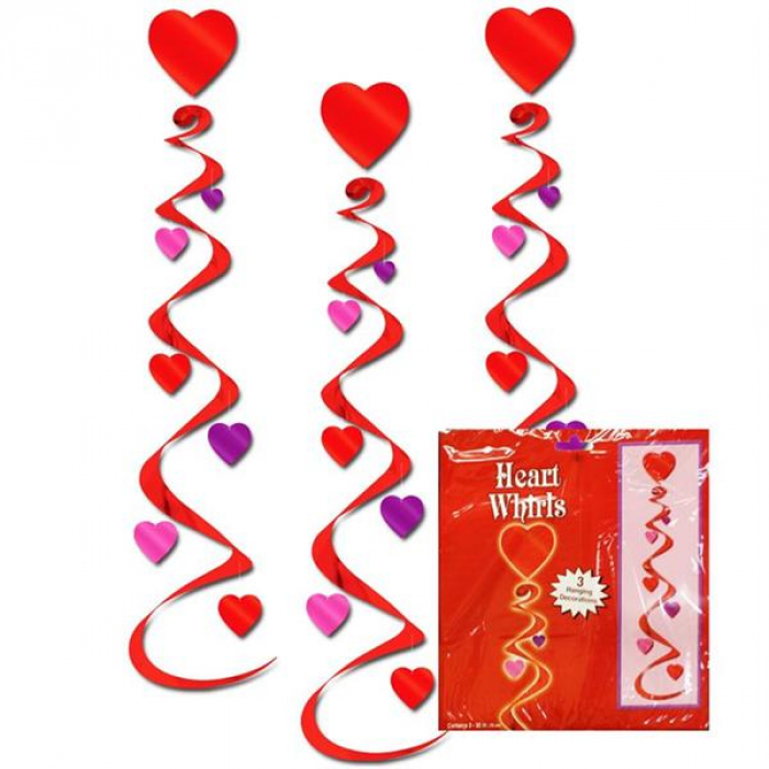 Heart Swirl Decorations