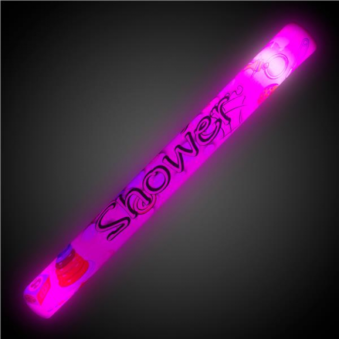 LED Pink Baby Shower Foam Lumiton
