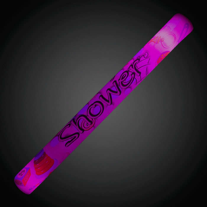 LED Pink Baby Shower Foam Lumiton