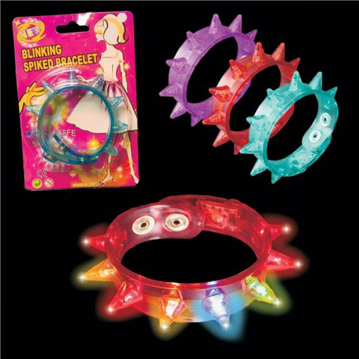 LED Spike Bracelets