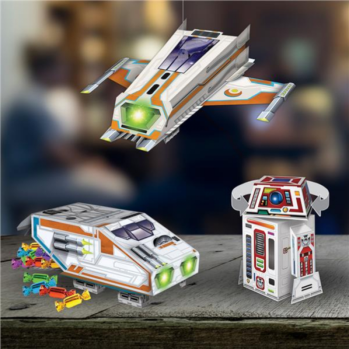 Spaceship Centerpieces