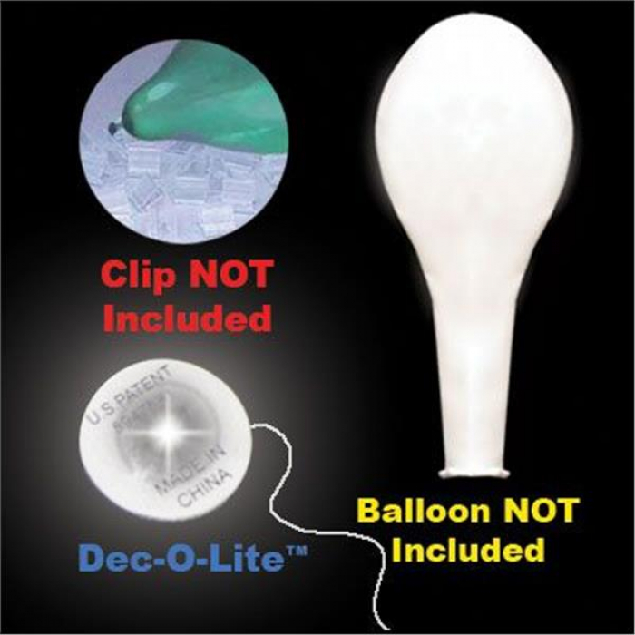 White LED Balloon Lights