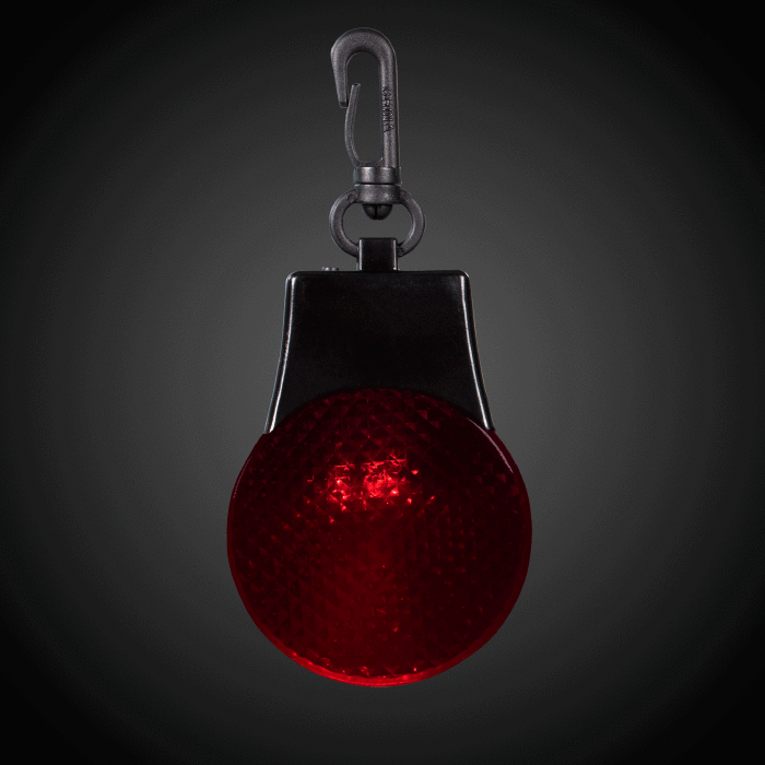 Red Light Up Safety Reflector