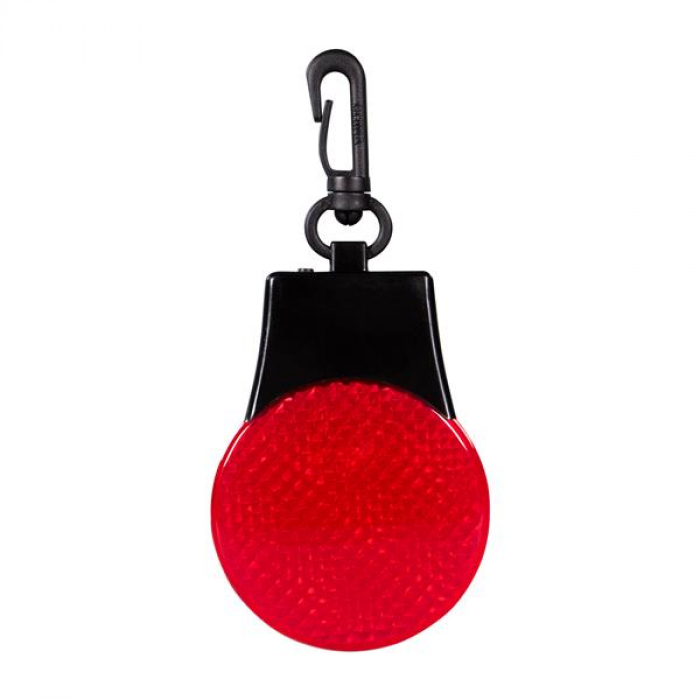 Red Light Up Safety Reflector