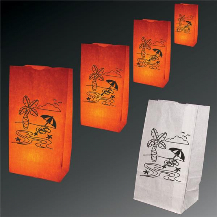 Tropical Luminary Bags - 50 Per Unit