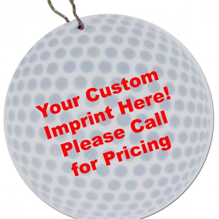 Golf Ball 2 1/2" Medallion