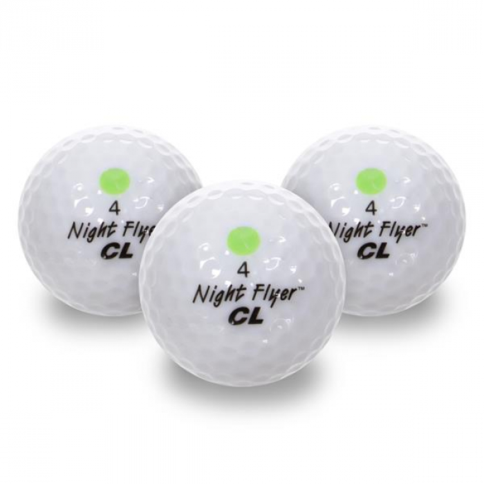 Night Flyer Green Golf Balls
