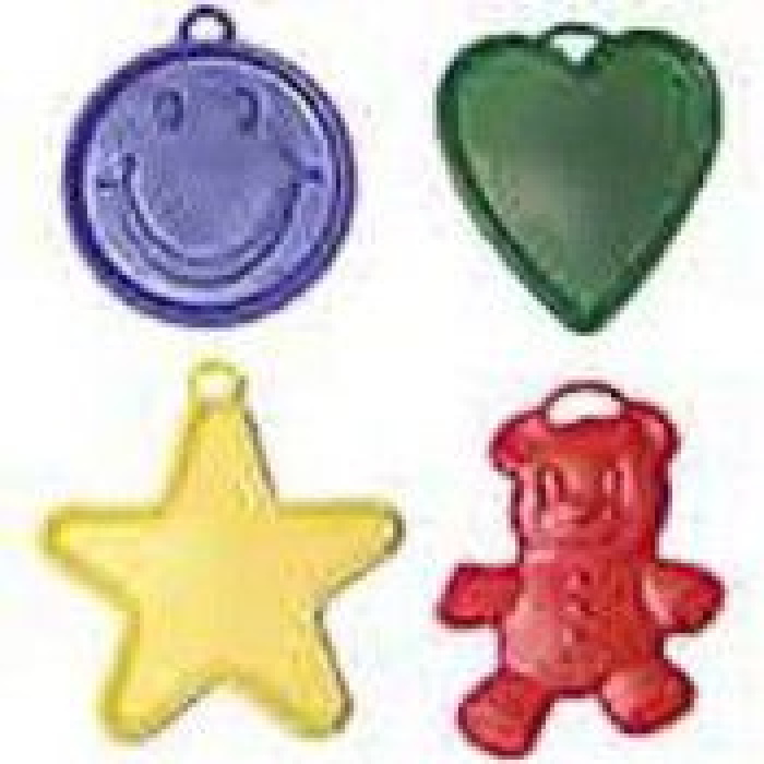 Assorted Primary Color Balloon Weights
